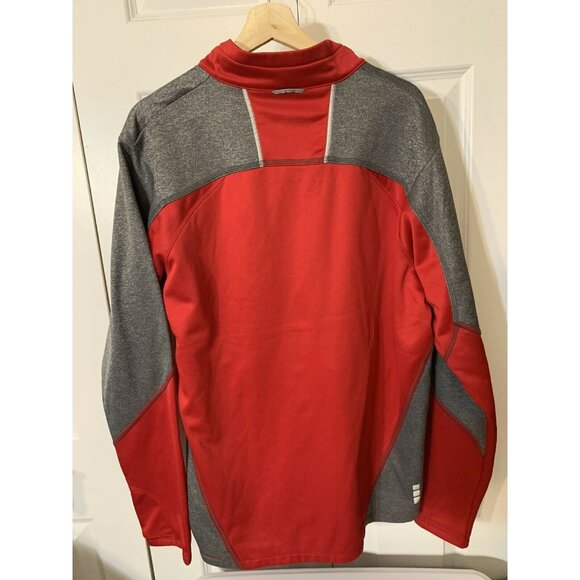 New‎ microfiber Hoodie by Elevate unisex Waylen East Youth Club Sz L Orange Gray - Picture 7 of 7
